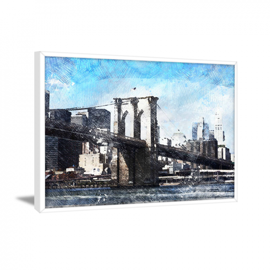 A bridge over a river